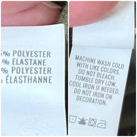 Offline by Aerie Green Velvet Pocket Joggers Size Medium Cozy Comfort - Picture 10 of 12